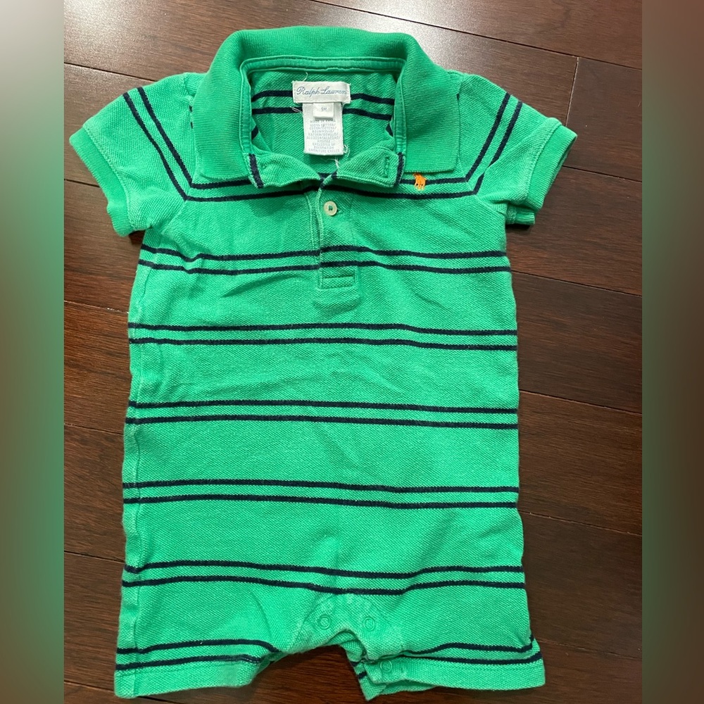 9 mo Ralph Lauren Polo Romper